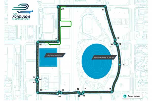 Formule E circuit