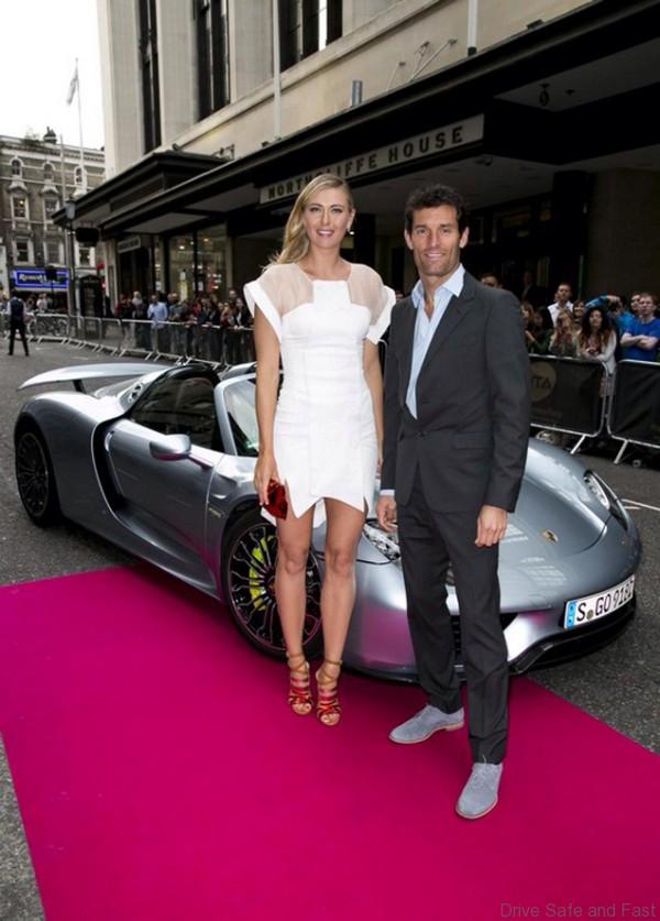 Mark Webber Porsche 918c