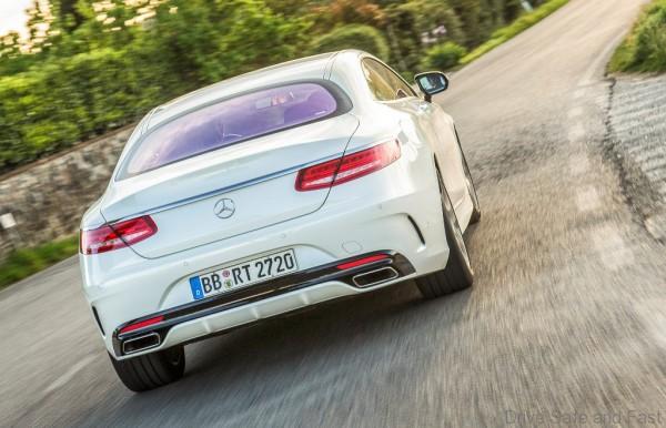 Mercedes-Benz S-Class Coupe Curve Control System