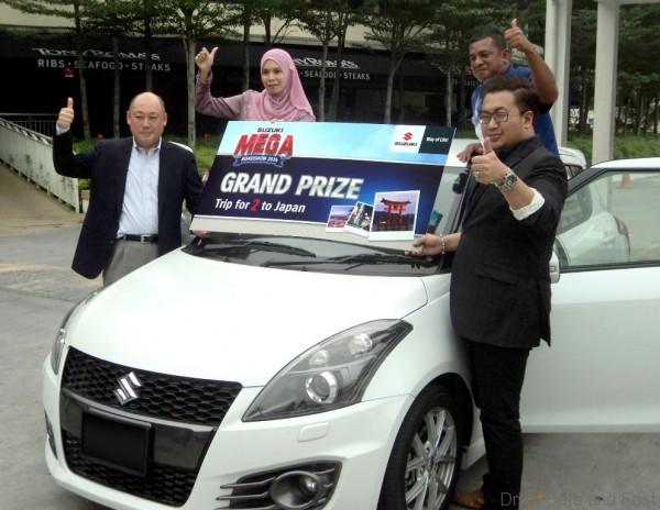 Suzuki Grand Prize Winner Pn Syahrida & husband with Mr Keiichi & En Shahrul_2