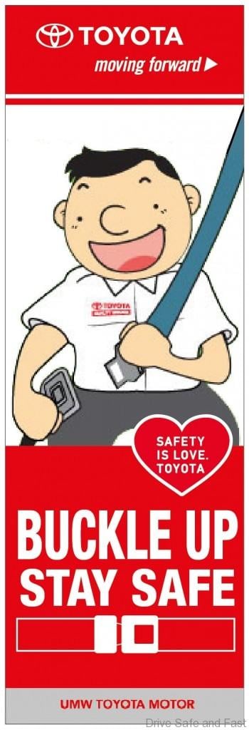 Toyota Road Safety Awareness Message - Buckle Up