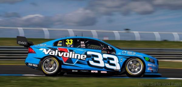 2014 V8 Supercar Championship. Sandown Raceway, Springvale, Melbourne. Saturday 13th September, 2014, Practice. Scott McLaughlin/Alexandre Prémat drives the #33 Valvoline Racing GRM Volvo World Copyright: Volvo Polestar Racing Ref: Digital ImageBF9O3380.CR2