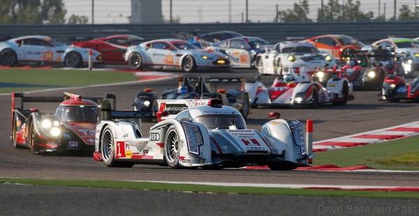 MOTORSPORT - WORLD ENDURANCE CHAMPIONSHIP 2013 - 6 HOURS OF BAHRAIN - SAKHIR - 28 TO 30/11/2013 - PHOTO JEAN MICHEL LE MEUR / DPPI - 01 LOTTERER ANDRE (DEU) - TRELUYER BENOIT (FRA) - FASSLER MARCEL (CHE) / WEC LMP1 / AUDI R18 E-TRON QUATTRO TEAM AUDI SPORT JOEST / ACTION