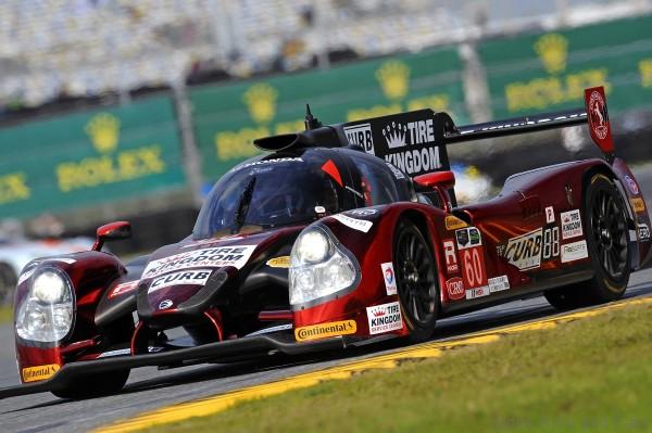 The #60 Michael Shank Racing Ligier-Honda contended for victory and finished sixth at the Rolex 24.