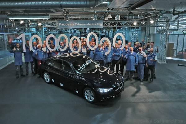 BMW 3 Series F30 10 Millionth 10000000