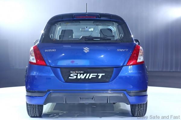 Limited Edition SUZUKI Swift RR2_Back view