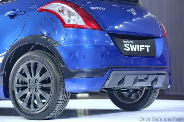 Limited Edition SUZUKI Swift RR2_Back view (Close-up)