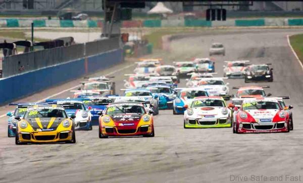 2015 Porsche Carrera Cup Asia. Sepang, Malaysia. 4th - 6th September 2015. Photo: Drew Gibson.