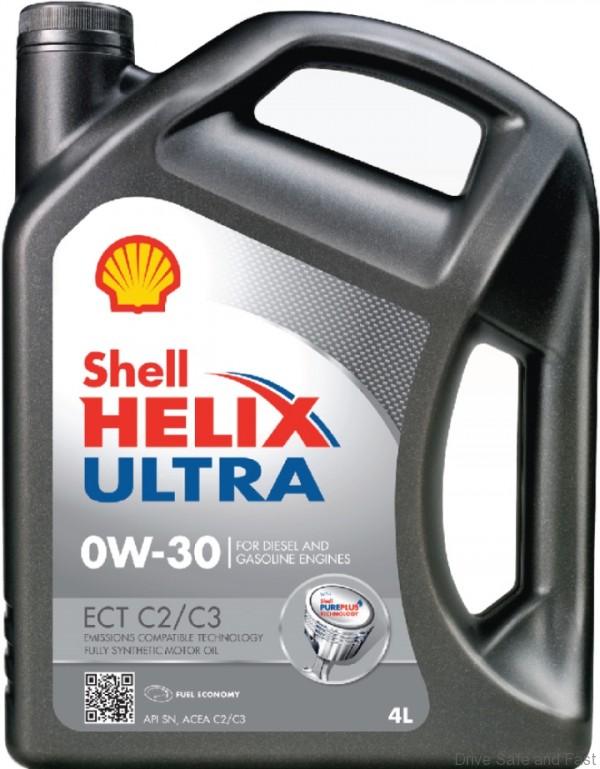 Shell Helix Ultra ECT C2 C3 0W 30_4L Pack