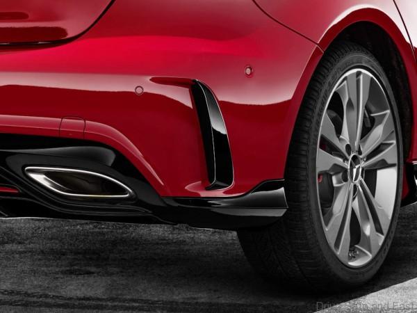 W176 Mopf AMGLine Anbauteile Detail Frontspoiler