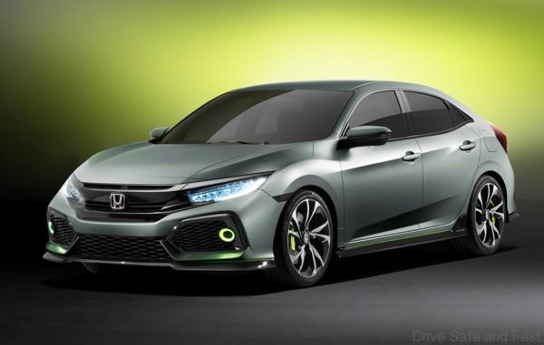 Civic hatchback prototype 2