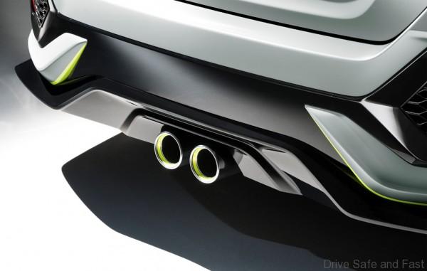 Civic hatchback prototype 4