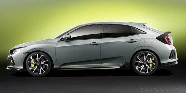 Civic hatchback prototype 7