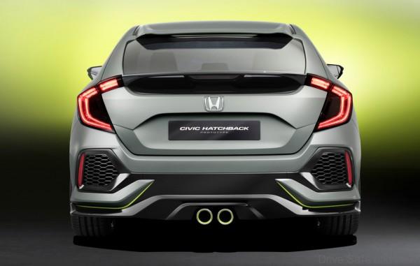 Civic hatchback prototype 8