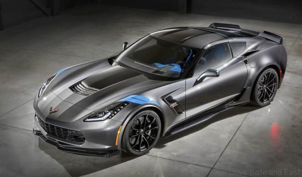 The new 2017 Chevrolet Corvette Grand Sport combines a lightweight architecture, a track-honed aerodynamics package, Michelin tires and a naturally aspirated engine to deliver exceptional performance. The Grand Sport Collector Edition features an exclusive Watkins Glen Gray Metallic exterior with Tension Blue hash-mark graphics, satin black full-length stripes and black wheels. the new Grand Sport combines a lightweight architecture, a track-honed aerodynamics package, Michelin tires and a naturally aspirated engine.