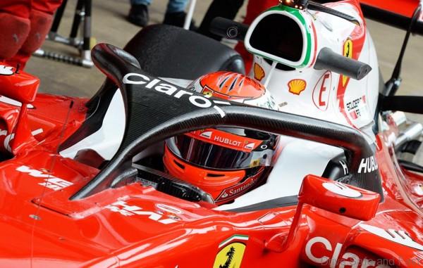 Ferrari tests halo 2