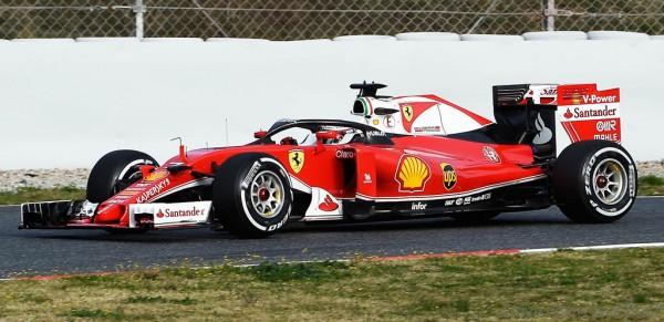 Ferrari tests halo 3