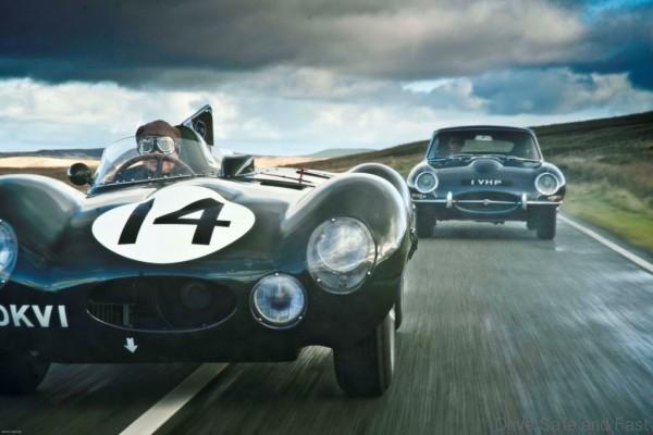 Jaguar D-Type & E-Type, North Wales. Photograph copyright James Lipman / jameslipman.com UK 07803 885275