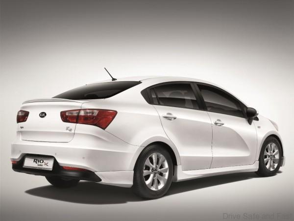 Kia Rio Sedan X rear