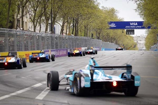 Race. Paris e-Prix, Paris, France, Europe. Saturday 23 April 2016 Photo: Adam Warner /LAT/FE ref: Digital Image _A8C1250