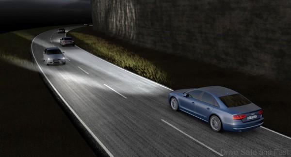 Audi Matrix LED headlights