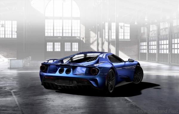 Liquid-Blue-Ford-GT-rear-three-quarter