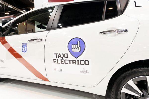 Electric taxi Madrid 3