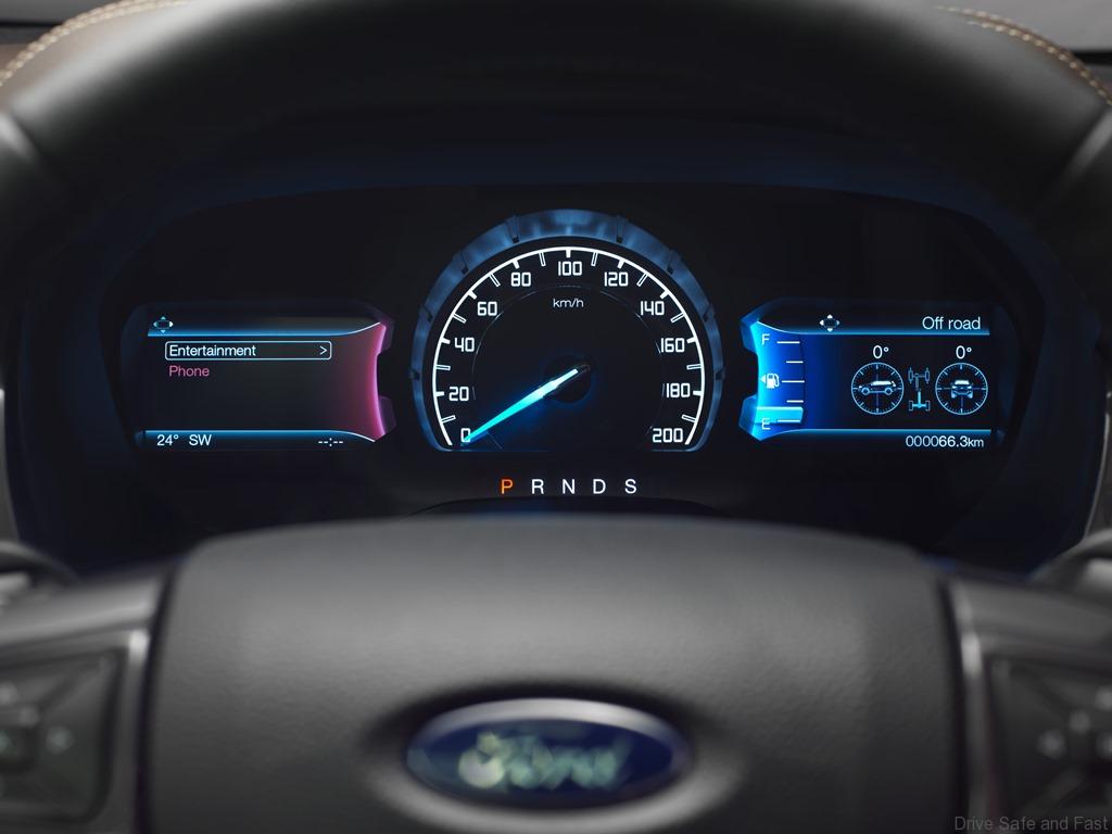 New Ford Everest 4_cluster
