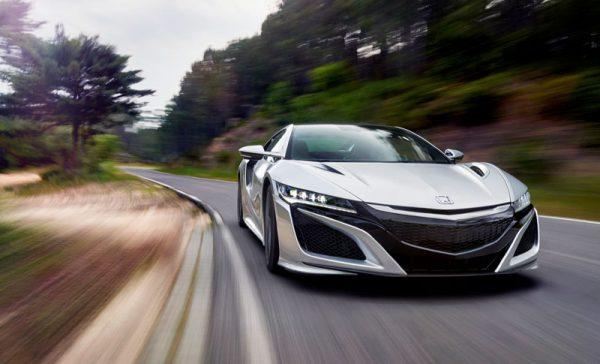 HONDA NSX SILVER METALLIC