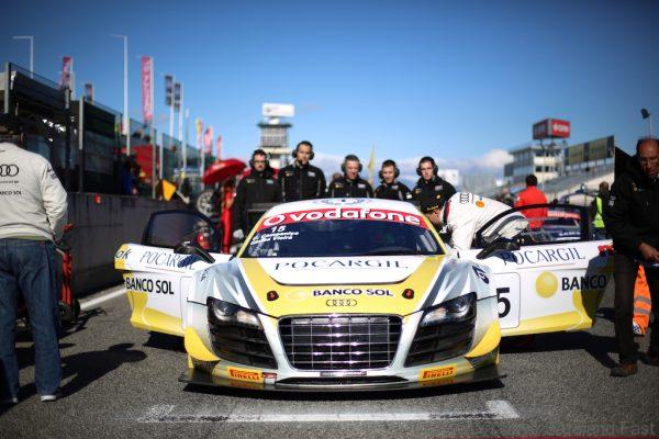César Campaniço/Carlos Vieira were very successful with the Audi R8 LMS in Portugal. In 2012, they won their national GT Championship, the Taça title as well as the Iberian Supercars Trophy