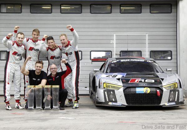 Audi R8 LMS #28 (Audi Sport Team WRT), Laurens Vanthoor/Nico Müller/Christopher Mies/Edward Sandström