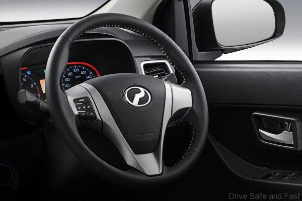 Leather Wrap Steering Wheel with Audio Switches