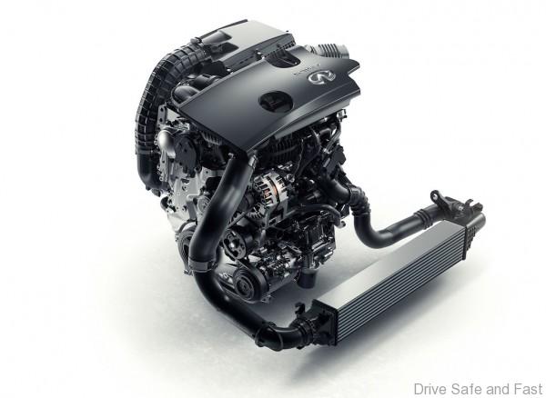 More than 20 years in development, INFINITIís new four-cylinder turbocharged gasoline VC-T engine represents a major breakthrough in internal-combustion powertrain technology. VC-T technology signifies a new chapter in the story of the internal combustion engine ñ engines are no longer limited by a fixed compression ratio. The ingenuity of VC-T engine technology lies in its ability to transform itself and seamlessly raise or lower the height the pistons reach. As a consequence, the displacement of the engine changes and the compression ratio can vary anywhere between 8:1 (for high performance) and 14:1 (for high efficiency). The sophisticated engine control logic automatically applies the optimum ratio, depending on what the driving situation demands.