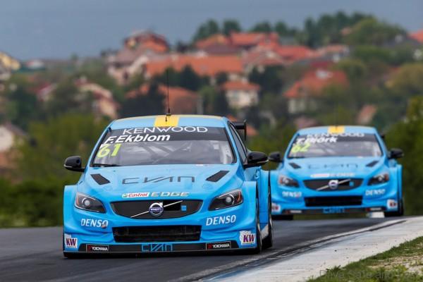 Björk and Ekblom fight difficult conditions to double top five finish in Hungary