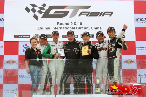 GT Asia Rd9 Podium-121013