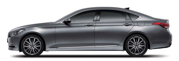 Hyundai genesis_side view
