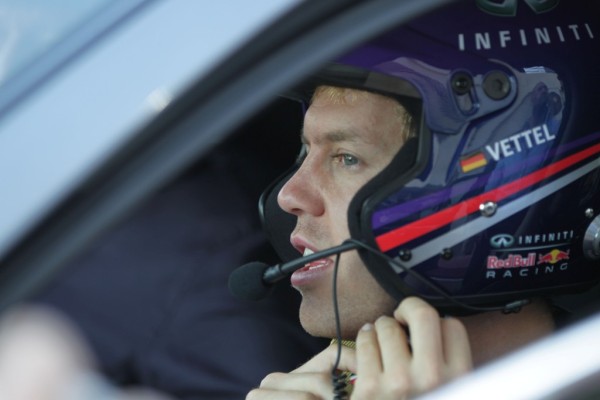 Infiniti Vettel-preparing-to-drive-the-Q50-in-Abu-Dhabi