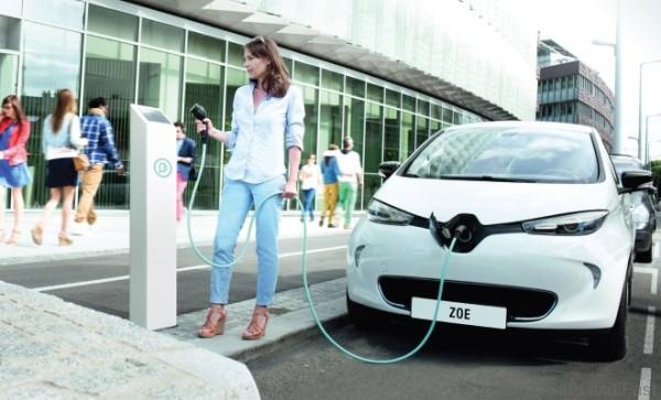 Electric car-charging