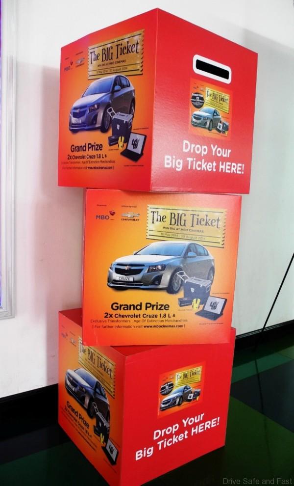 Chevy 002 The BIG Ticket Contest