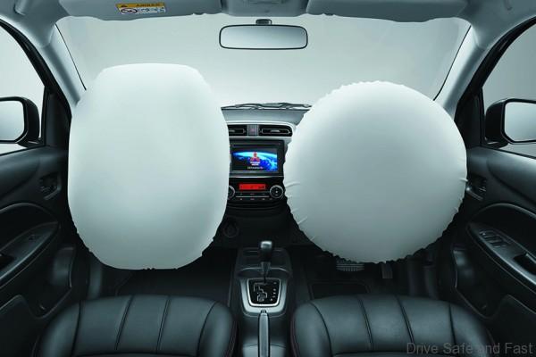 Dual airbags
