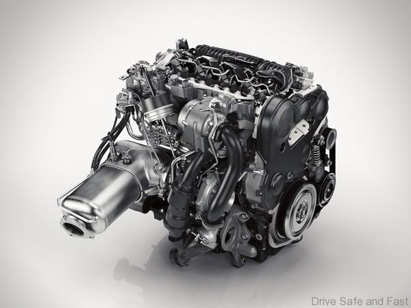 132 D5 Drive-E engine