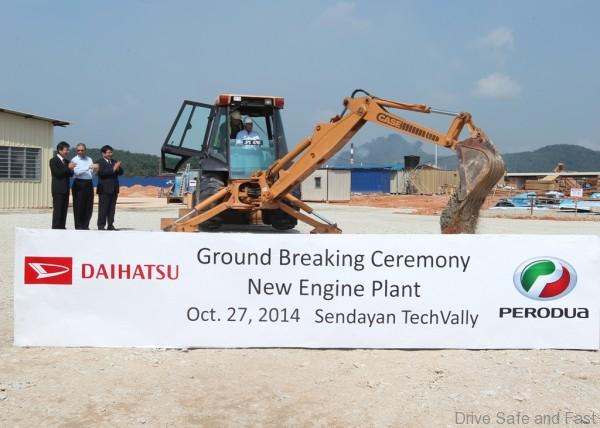 Perodua & Daihatsu ground breaking of new engine plant 