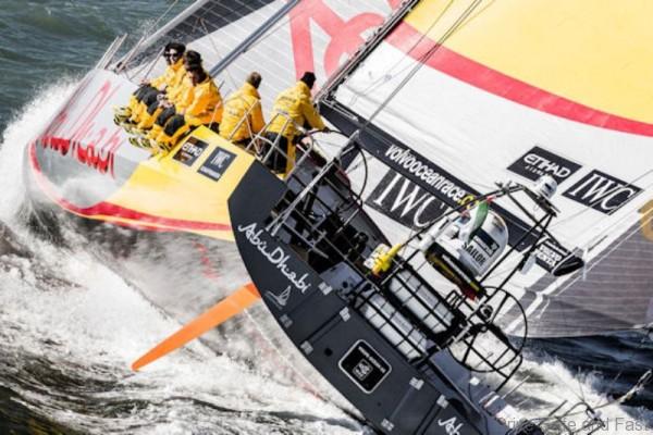 HANDOUT - IWC Schaffhausen is Official Timekepper of the Volvo Ocean Race 2014-15 and sponsor of Abu Dhabi Ocean Racing for the second consecutive time. The team, skippered by Ian Walker, is competing against six other teams in the quest for victory. (IWC/photopress)