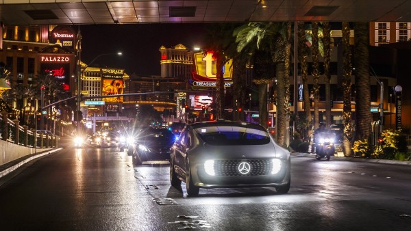 World premiere of the Mercedes-Benz F 015 Luxury in Motion at the CES, Las Vegas 2015Weltpremiere des Mercedes-Benz F 015 Luxury in Motion auf der CES, Las Vegas 2015