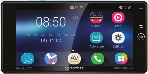 Toyota New Optional DVD-AVN