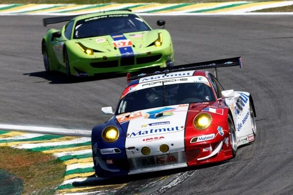 Porsche 911 GT3 RSR, IMSA Performance Matmut, Raymond Narac, Christophe Bourret, Jean-Karl Vernay