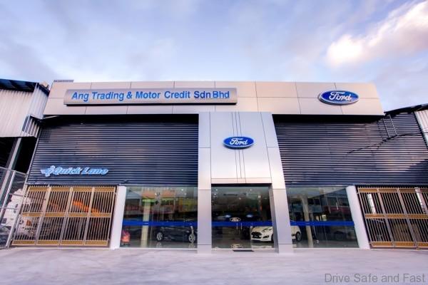 Ford Ang Trading Showroom in Batu Pahat, Johor (exterior)
