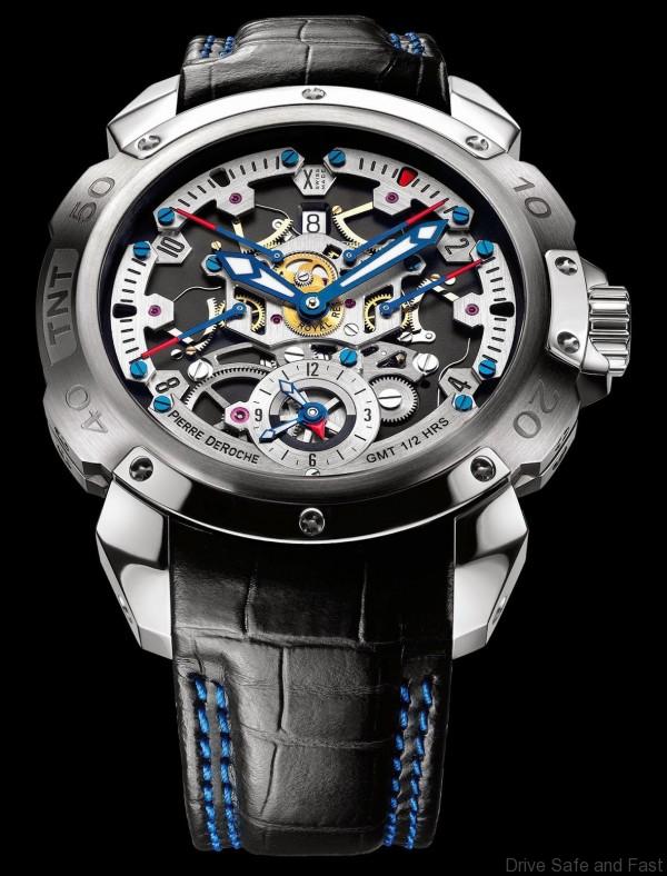 Pierre DeRoche TNT Royal Retro GMT Â½ Hour 2