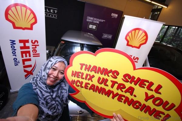 Shell both her car and self