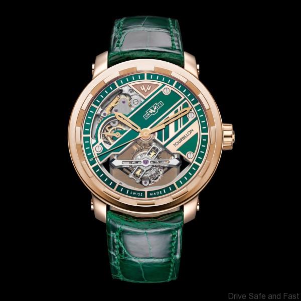 DeWitt Twenty-8-Eight Tourbillon Prestige green dial 2